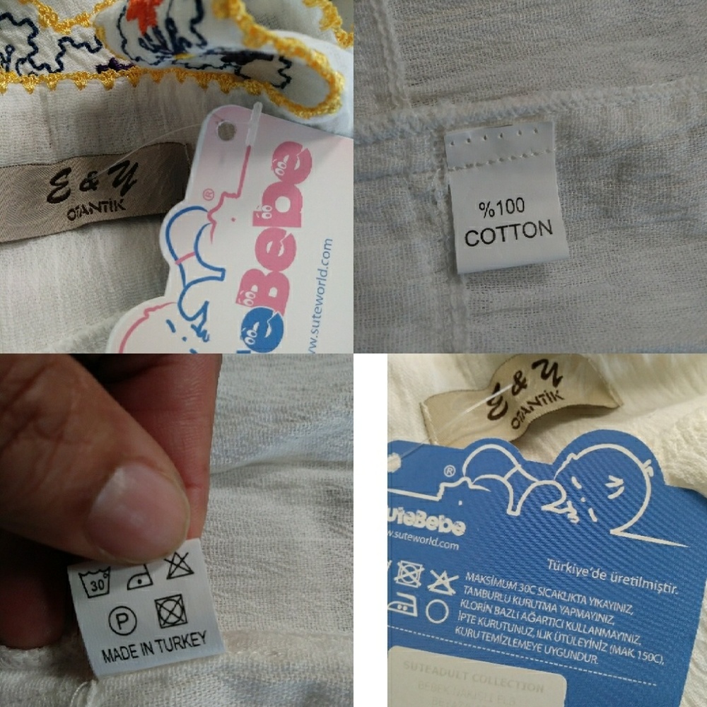 E & Y Little girls (Toddler) Embroidered dress, M - Picture 8 of 8